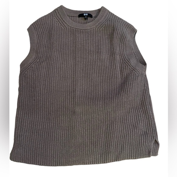 Uniqlo Brown Sweater Knit Tank - Picture 5 of 5